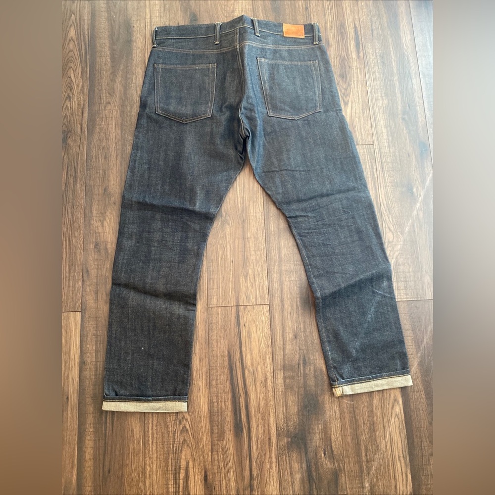 Gap 36x30 selvage denim slim